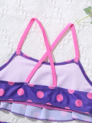 Kids Girls Bathing Suit 3Pcs Swimwear Athletic Swimsuits Surfing Stylish Loose - Picture 21 of 22