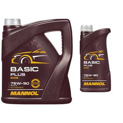 5 Liter Original MANNOL Getriebeöl Basic Plus 75W-90 API GL 4+ Gear Oil
