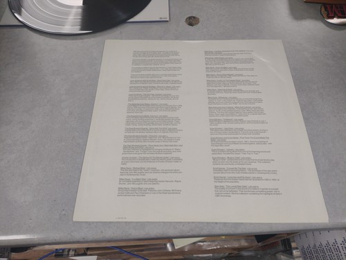 Miles Davis & John Coltrane - Miles & Coltrane LP 1988 Remastered EX Jazz Master - Picture 7 of 8