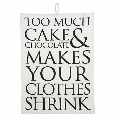Black Tea Towels & Dishcloths
