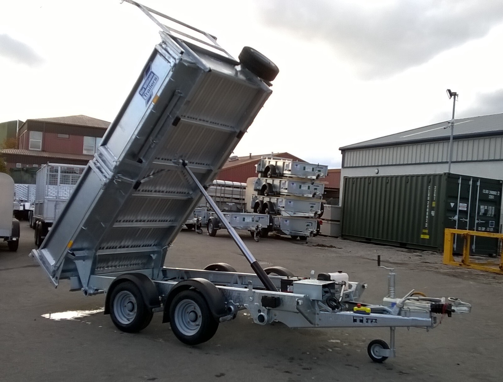 Genuine Ifor Williams Tipper Savery Hydraulic Pump Starter Solenoid eBay