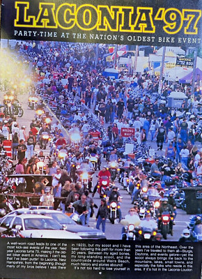 1997 Laconia Biker Event illustrated