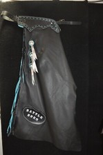Custom western riding chaps