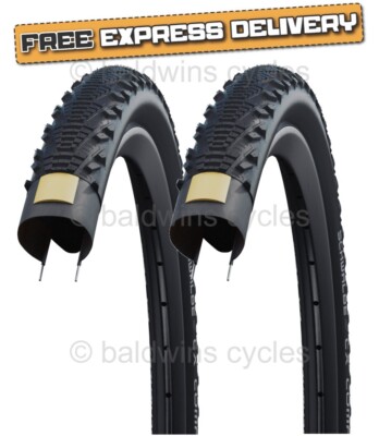 PAAR Schwalbe CX COMP 26x2.0 schwarz Semi Slick Mountain MTB Fahrrad REIFEN