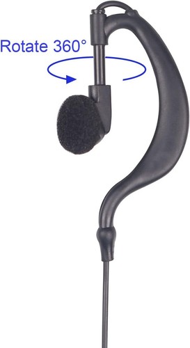 Zestaw słuchawkowy douszny do radia Baofeng 888S UV-5R Retevis H-777 RT22 Arcshell AR-5 - Zdjęcie 4 z 7