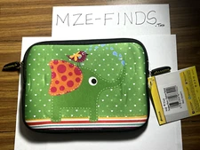 Amzer 7.75" Designer Neoprene Sleeve for Tablet, eBook, Netbook Elephant Salutes