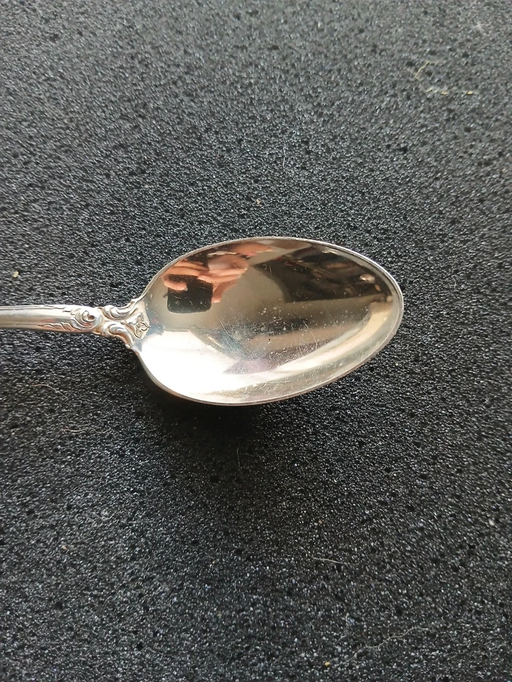 Cuchara sopera ovalada Towle Old Master plata esterlina 61/4" - patrón años 30 - sin mono Foto 4 de 4