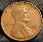 1931 P 1C BN Lincoln Wheat Penny Cent! Good Condition Coin