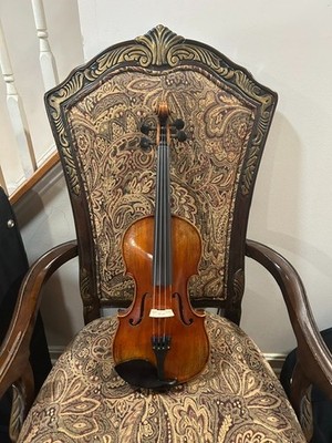 * HandMade Violin Outfit 4/4 Antique Looking Gewa  Shaped case GG-247