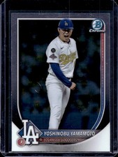 2025 Bowman Chrome Yoshinobu Yamamoto #76 Dodgers