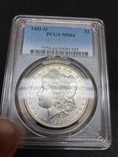 1901-O PCGS Very High-End MS64 Morgan Silver Dollar w/ Blazing White PQ Surfaces