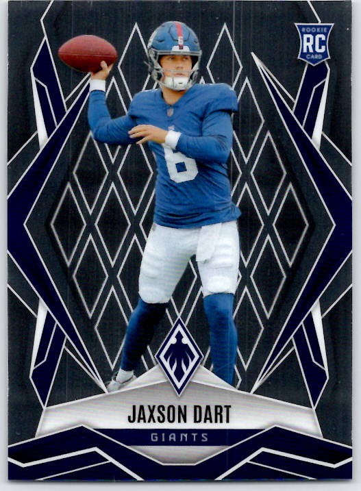 2025 Panini Phoenix - Jaxson Dart - New York Giants - #200 RC