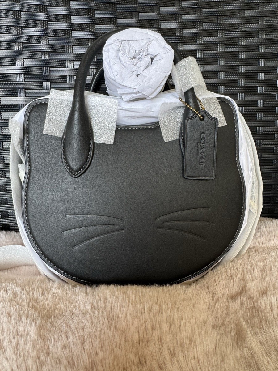 Coach Halloween Cat Crossbody Bag NWt Cw615