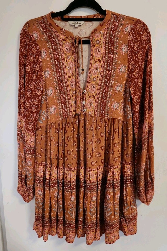 Arnhem womens A-line boho dress size 8
