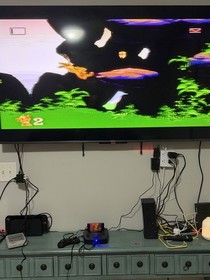 SEGA Genesis Model 3 Clone With LED Power Light - CIB Video Game Console - Read!