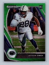 2021 Panini Prizm Draft Picks Collegiate #154 Jayson Oweh Green Wave