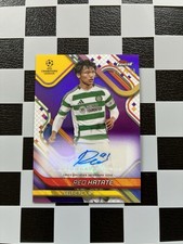 2024-25 Topps Finest UCC Auto Reo Hatate viola /299 celtico