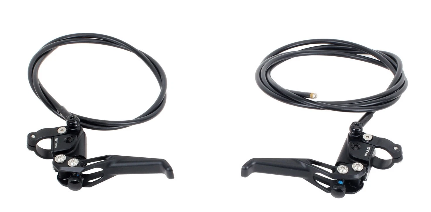 WHEELTOP BL-MA3000 brake lever pair with hydraulic hose attached