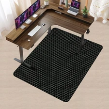 Office Chair Mat for Carpet, 48" x 40"Anti-Slip Waterproof Floor Protector De
