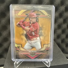 2024 Topps Triple Threads - Matt McLain #189 Gold /99