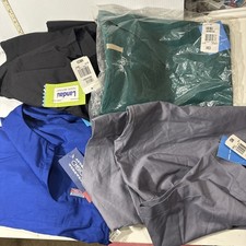 Nurse Scrub Lot of 4 Tops Shirts Size Medium Random Brands Colors Unisex