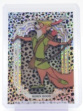 ROBIN HOOD 2024 TOPPS CHROME DISNEY BLACK AND WHITE SPECKLE REFRACTOR /101 Q5099