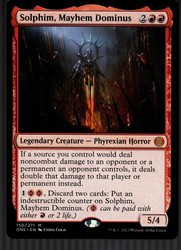 Solphim, Mayhem Dominus 150/271 Phyrexia: All Will Be One