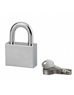 Amig Lucchetto Di Sicurezza Con Arco Lungo 40mm: Per Armadietti, Valigie, Porte, Con 2 Chiavi