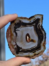 Turkish Stick Agate Slice Slab From One Stone - Exquisite Rare Lapidary Rough