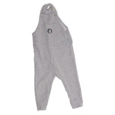 Petit Bateau, Latzhose, Größe: 95, Grau, Baumwolle, Unisex (Kinder) #Boc