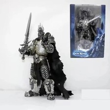 WOW Lich King Arthas Menethil 7" PVC Action Figure Warcraft Collectible Toy
