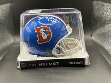 Rick Upchurch Denver Broncos Throwback mini-helmet Beckett COA
