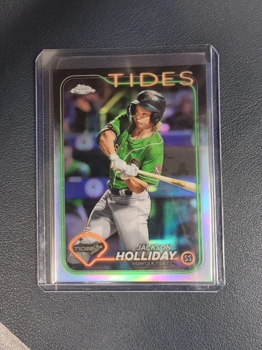 2024 Topps Pro Debut Jackson Holliday Chrome Refractor #PDC-27 Norfolk Tides
