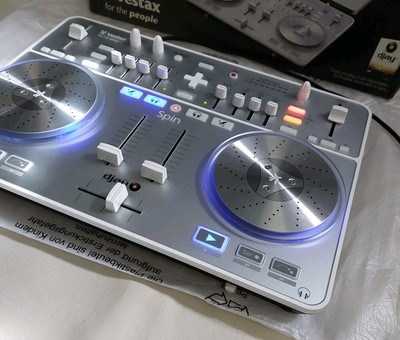 Vestax Spin DJ Controller  Mixespult  für VirtualDJ, djay usw  Win IOS