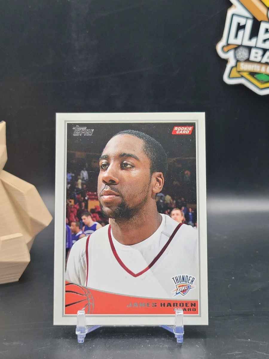 Topps James Harden Basketball Rookie Sports Trading Cards