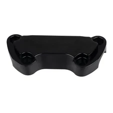 1"​ Scalloped Handlebar Riser Clamp For Harley Sportster 883 Wide Glide Softail