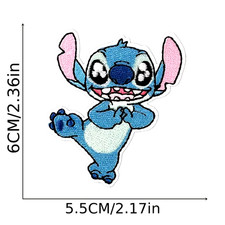 Disney IRON ON PATCH APPLIQUE 2 5/8 x 2 1/8 inch FREE SHIPPING