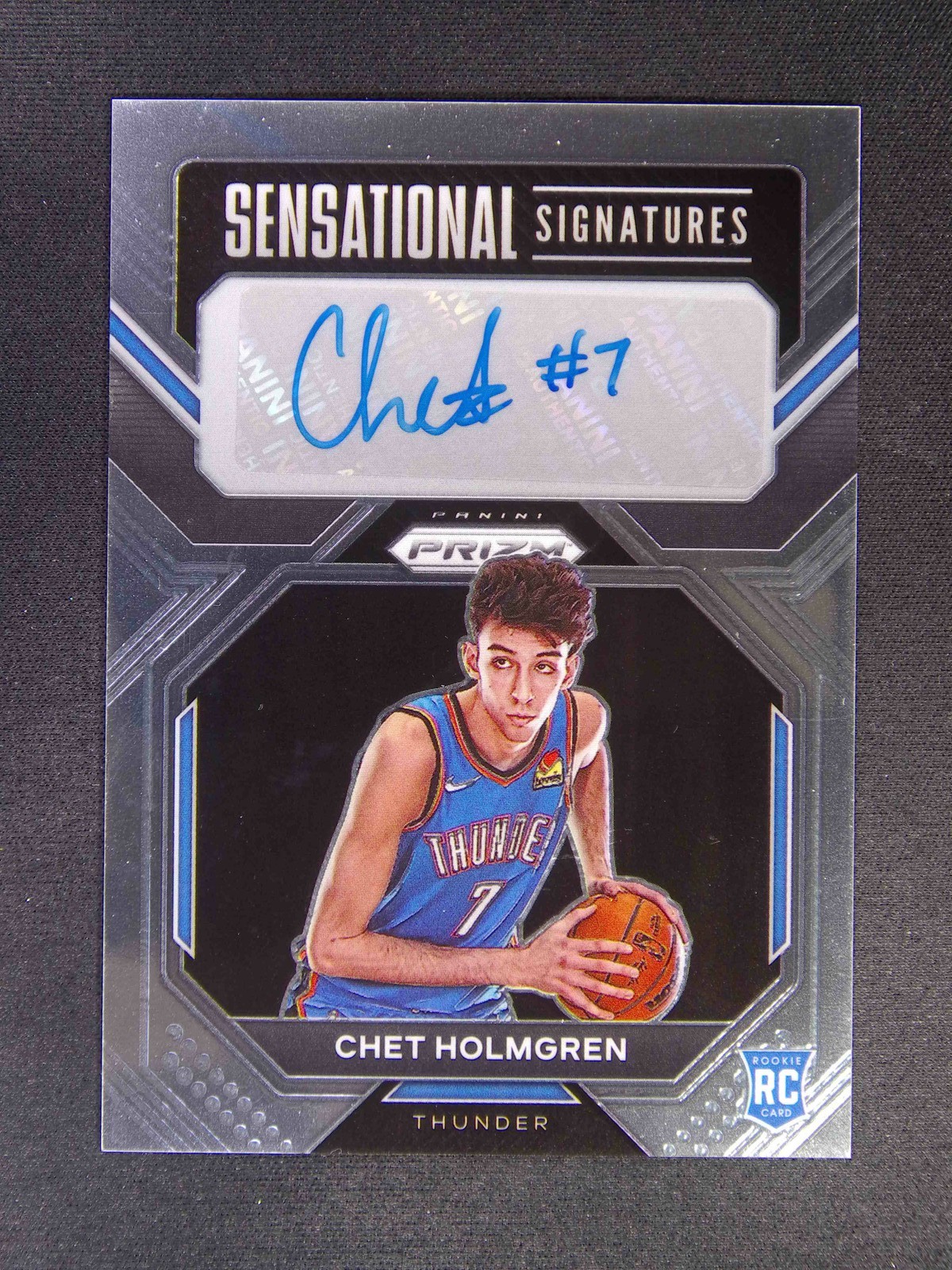2022-23 Panini Prizm Chet Holmgren RC Rookie Sensational Signatures Auto
