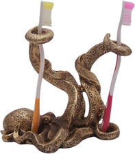 Octopus Style Toothbrush Holder, Unique Bathroom Decor, Nautical Accent Piece, 7
