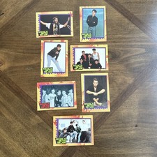 Lot of 7 New Kids on the Block NKOTB Trading Cards