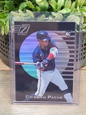 Cristian Pache 2021 Panini Zenith #11 Rookie Card Atlanta Braves. rookie card picture