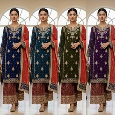 Pakistani Premium Jacquard Silk Salwar Kameez Ready Made Wedding Party Suit