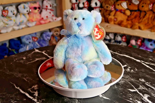 Ty Beanie Baby - Laguna the Blue Bear | Tush Tag Wear | Vintage | Rare