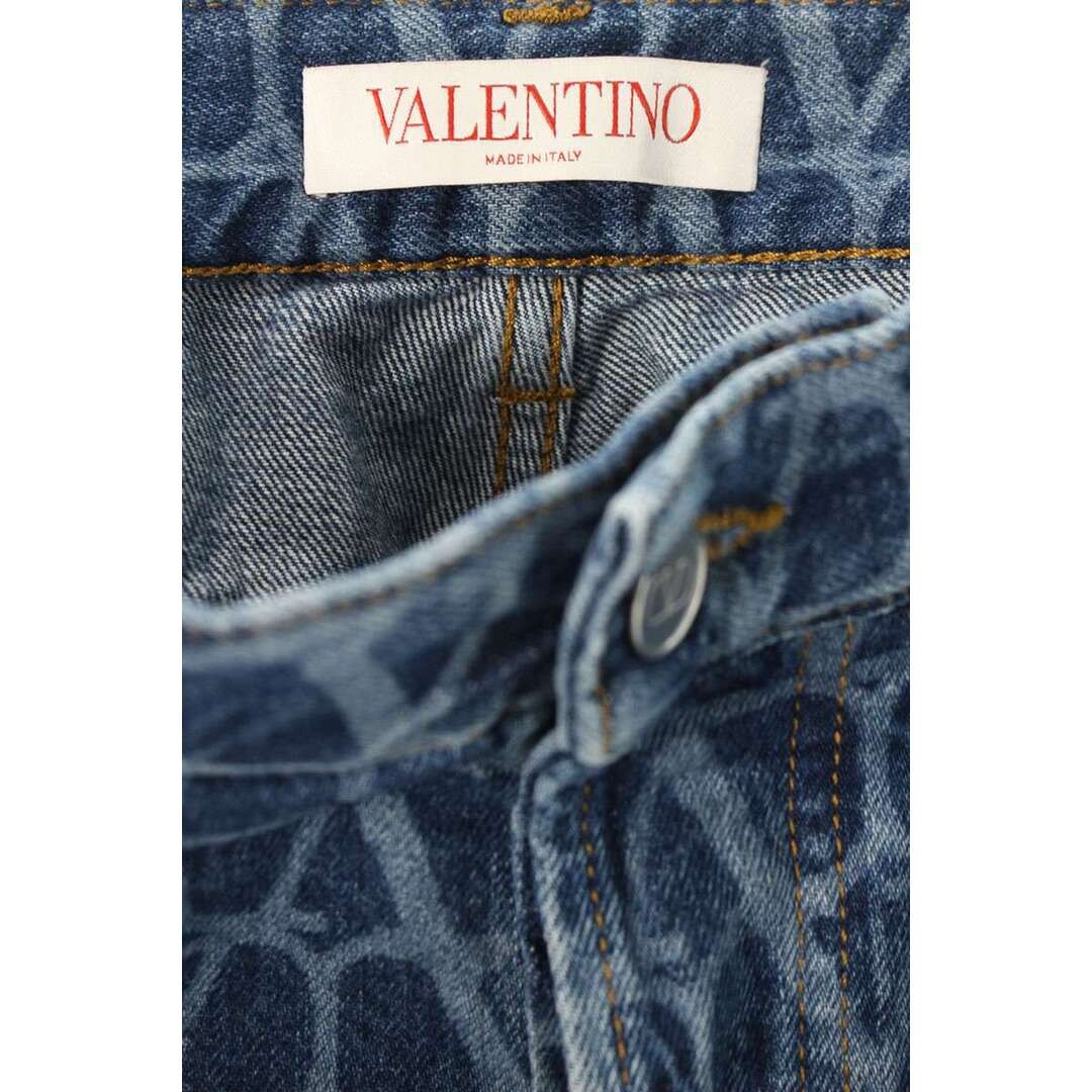 Valentino 4v3DE02O9WE V logo Total Pattern Denim Pants Men's 28 in Used 386917c7 thumbnail 4