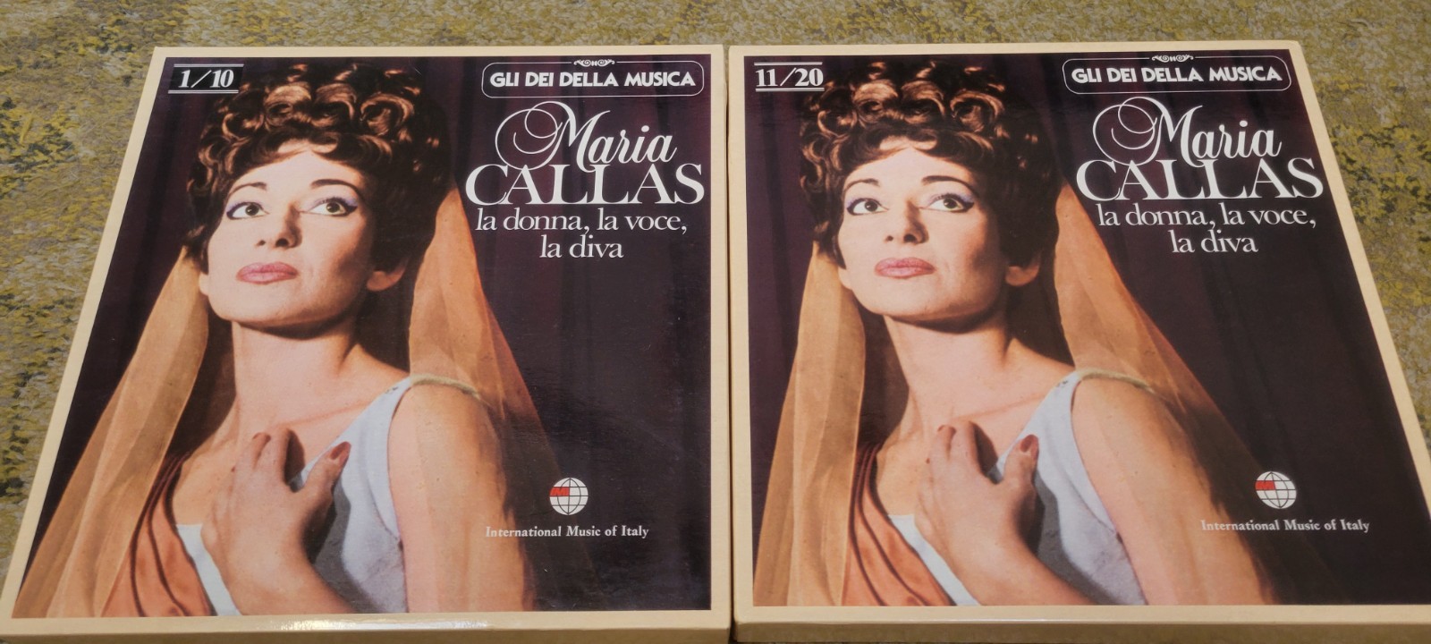 Maria Callas: La Donna, La Voce, La Diva - Complete 20-LP Box Set (Vol 1-20)