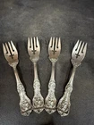 Reed & Barton Francis 1 Old Mark Salad Fork Sterling Silver (150gr) Total Of 4