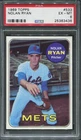 1969 Topps 533 Nolan Ryan PSA 6 Beautifully Centered HOF New York Mets, Astros,