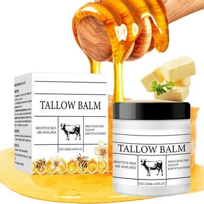 Tallow,Beef Tallow Skin Care,Tallow Face Cream,Tallow Moisturiser,Organic