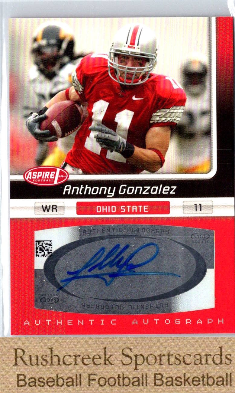 Anthony Gonzalez SA-GE Aspire #24A Autograph