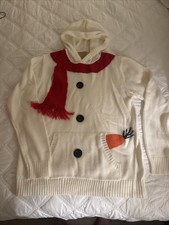 Christmas Ugly Sweater Holiday Snowman Hoodie